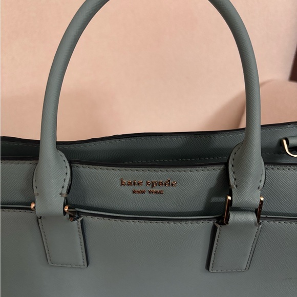 Kate Spade Teal Satchel - Picture 5 of 6